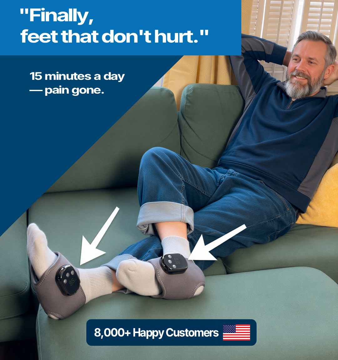 Anklyn, Heated Foot Massager – Deep Relief